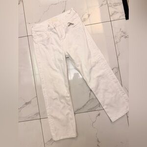 Mother Superior Capri Classic White Women's Jeans Size 25